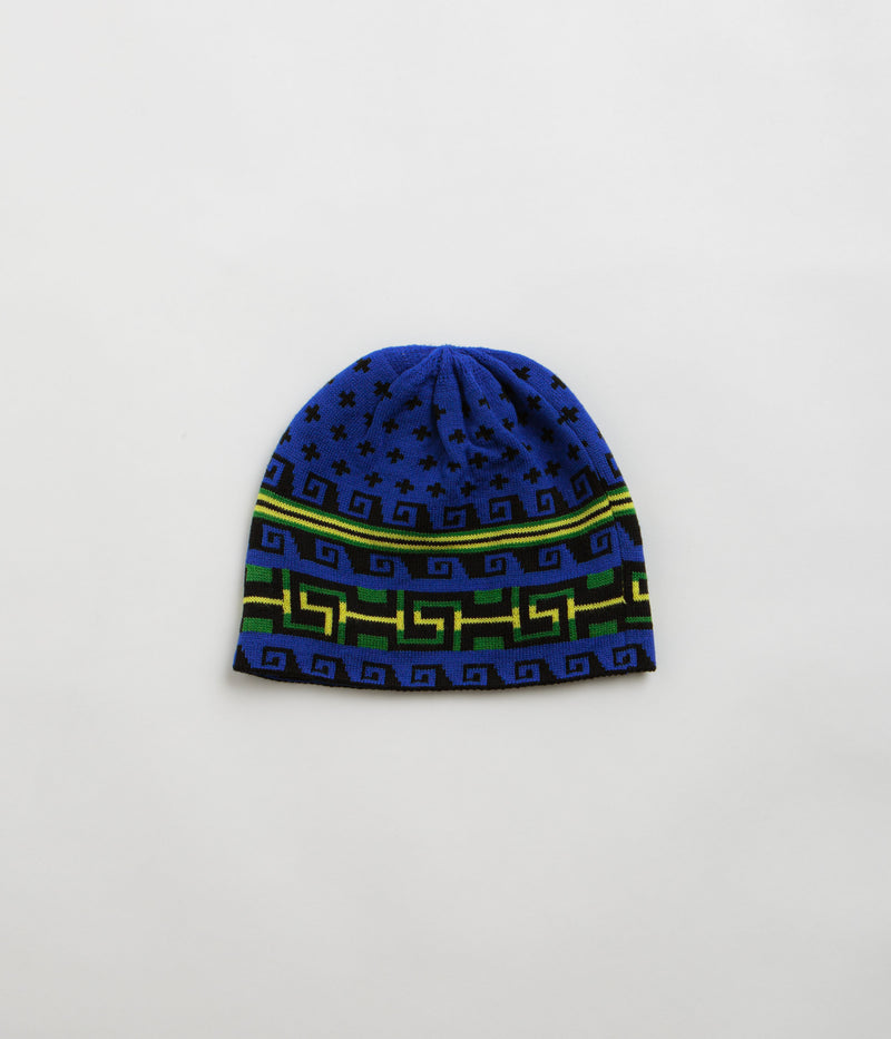 Sexhippies Spring Weight Beanie in Royal and Black