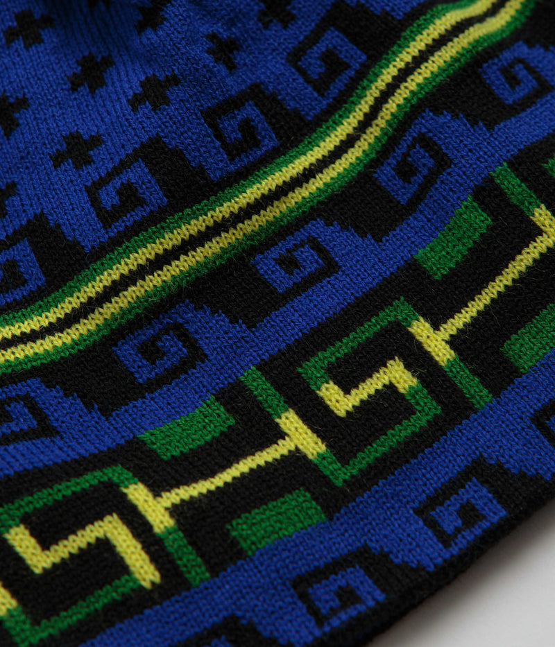 Sexhippies Spring Weight Beanie in Royal and Black
