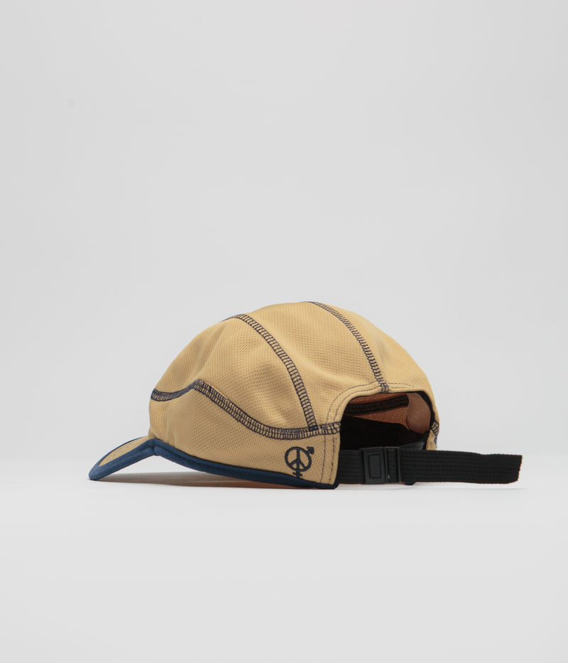 Sexhippies Trail Wind Cap in Golden Ochre and Navy