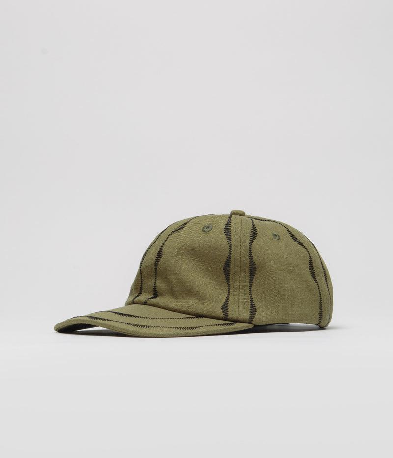Sexhippies Welders Stitch Cap in Moss and Black