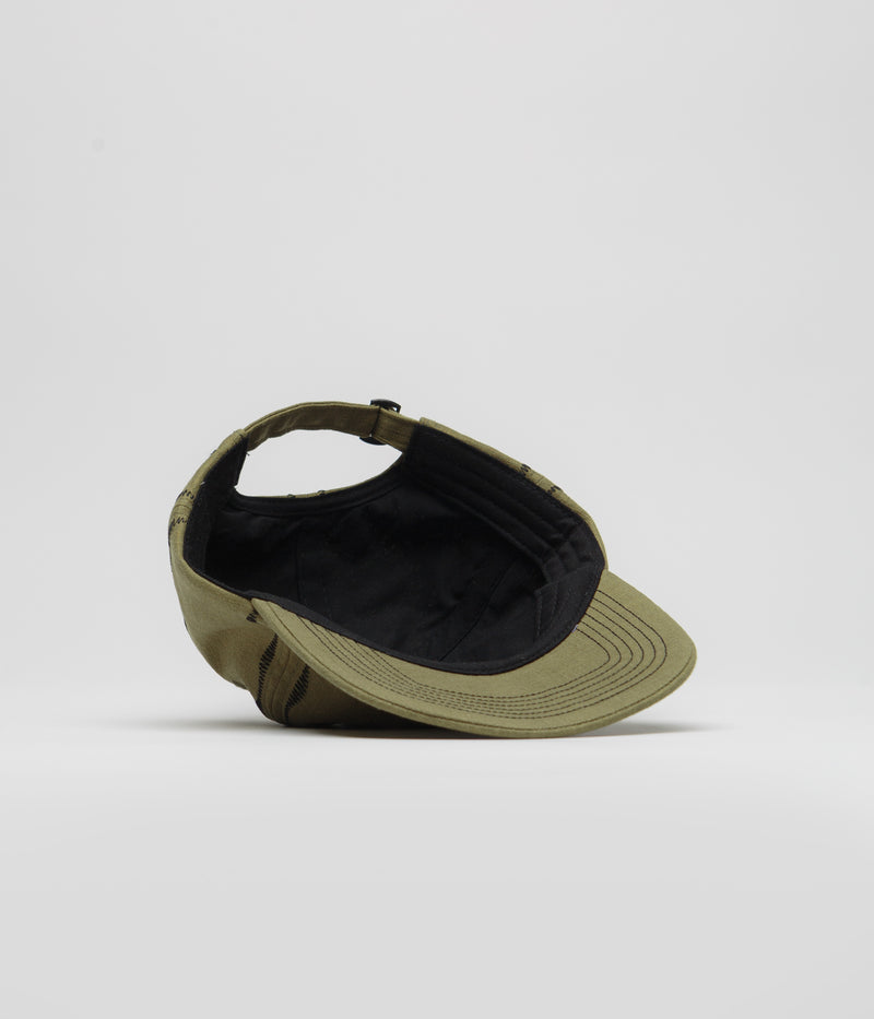 Sexhippies Welders Stitch Cap in Moss and Black