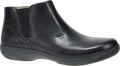 Quarter turn view Women's Dansko Footwear style name Sherry in color BLK WAX BN. Sku: 10403020200