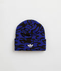 Adidas Shmoo Beanie in Black and Team Royal Blue