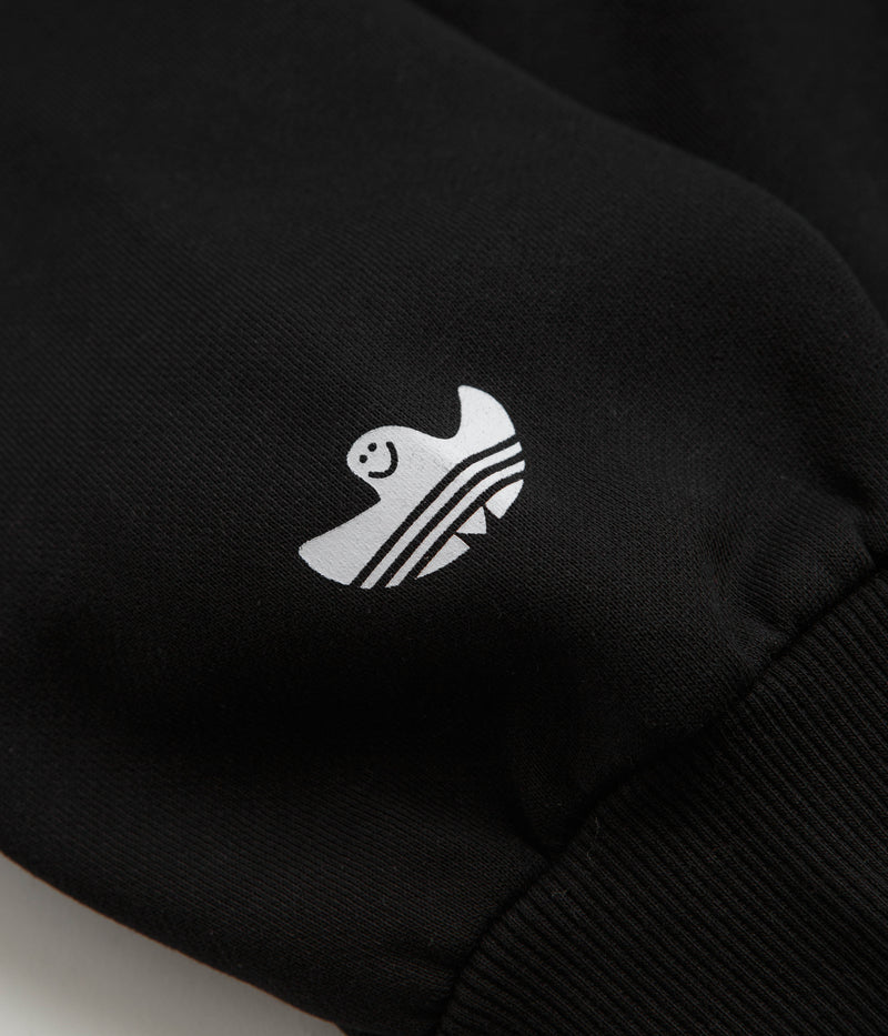 Adidas Shmoo Graphic Hoodie in Black and White