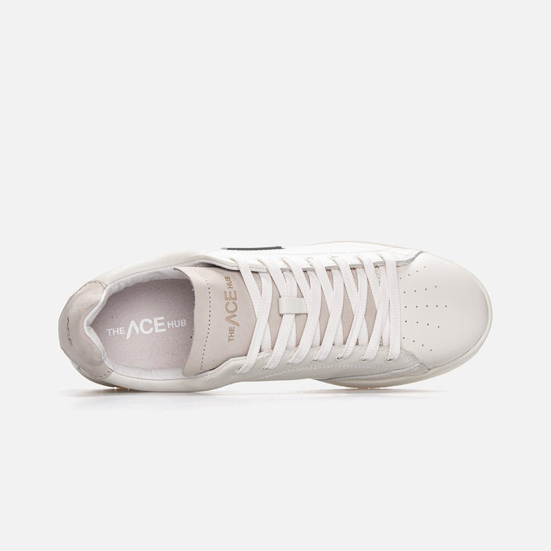 HUB Shot | Off White/Sage Green | Men