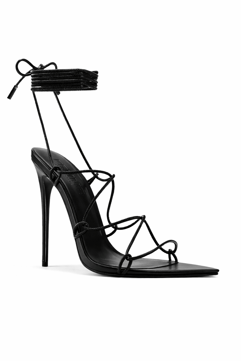 Sin Lace Up - Noir - FEMME LA