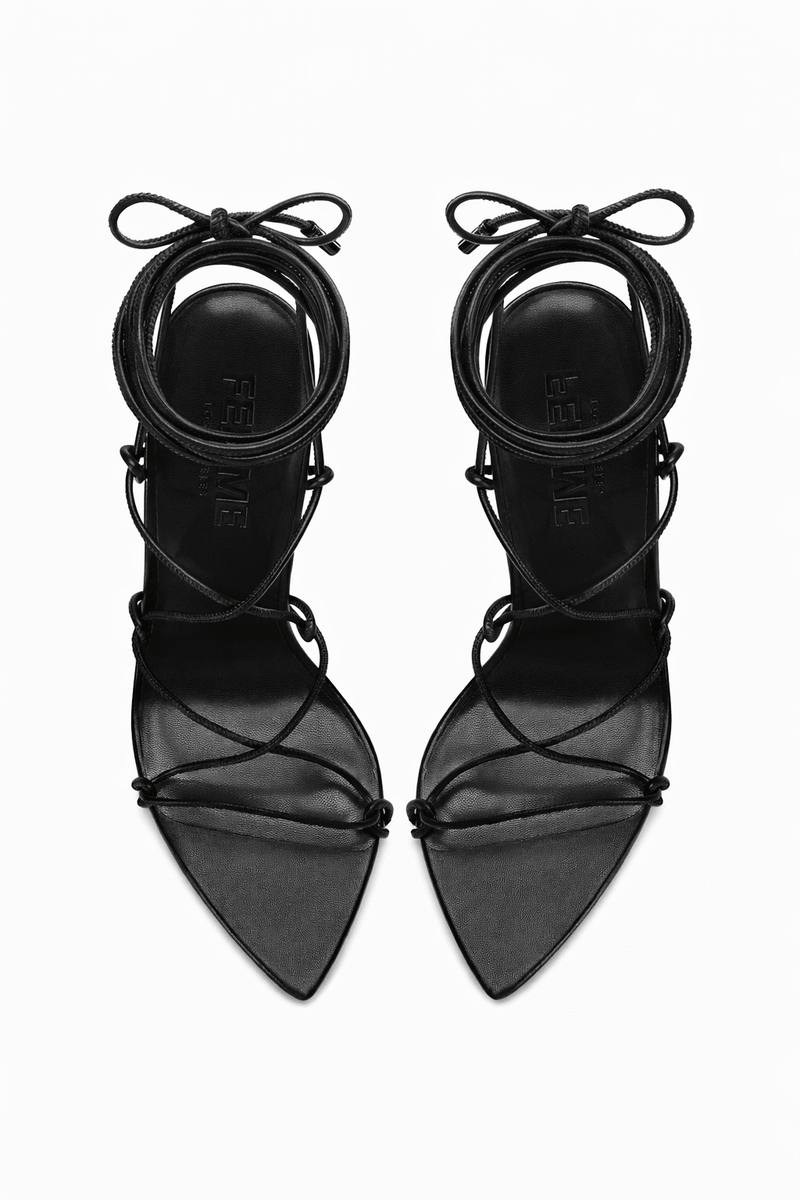 Sin Lace Up - Noir - FEMME LA