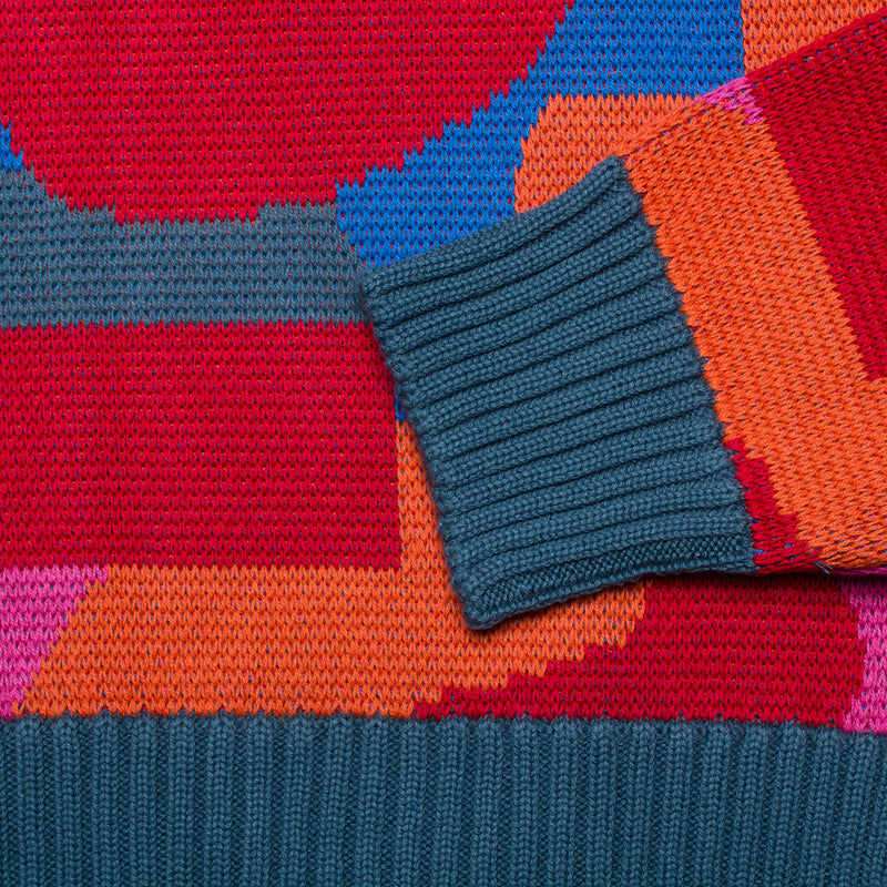 by Parra Sitting Pear Pattern Knitted Pullover
