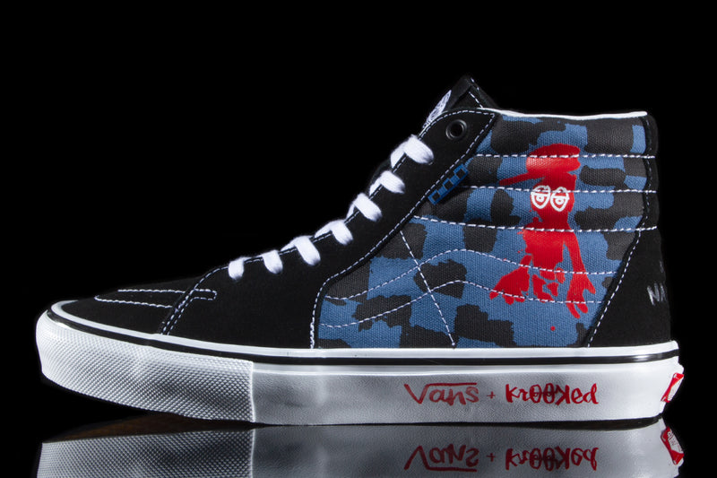 Vans Skate Sk8-Hi (Krooked by Natas For Ray)