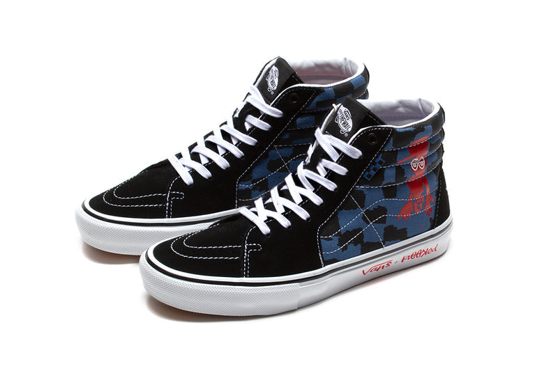 Vans Skate Sk8-Hi (Krooked by Natas For Ray)