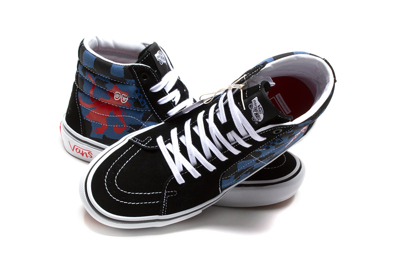 Vans Skate Sk8-Hi (Krooked by Natas For Ray)