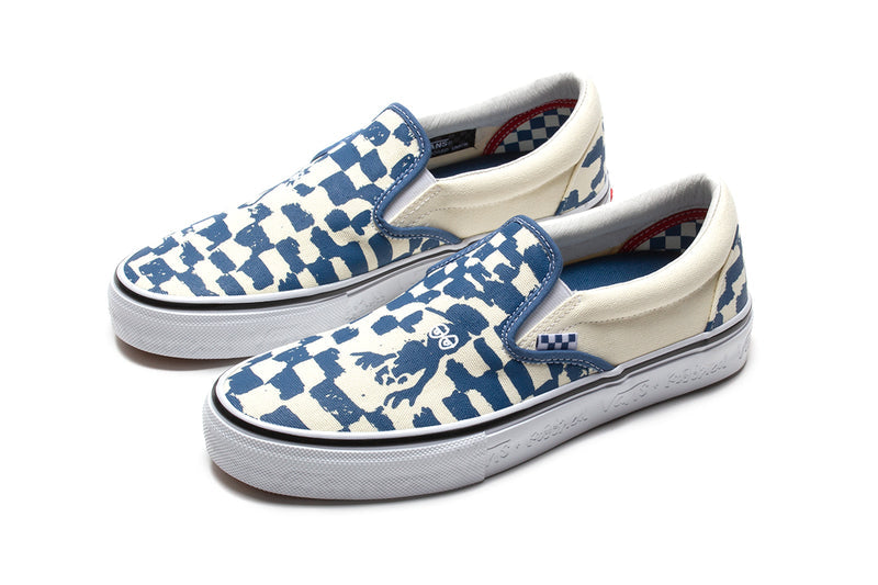 Vans Skate Slip-On (Krooked by Natas For Ray)