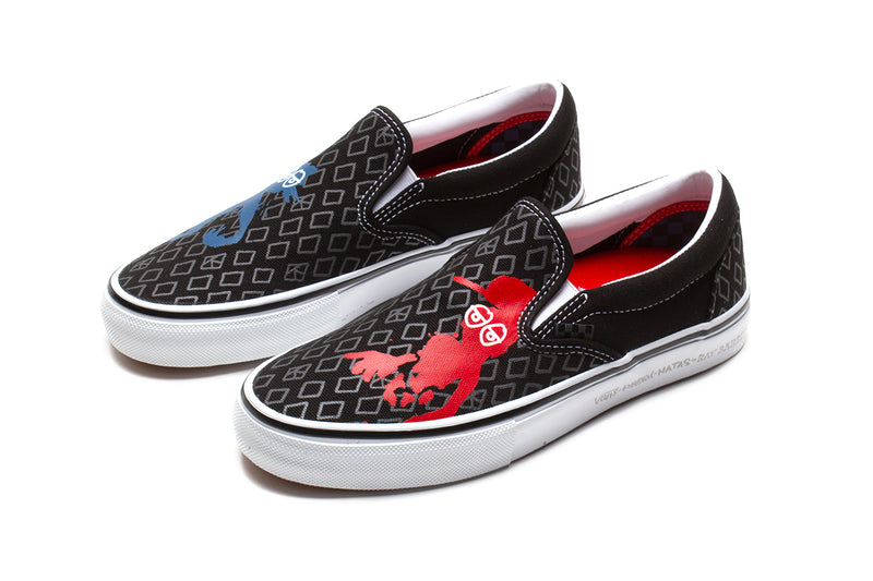 Vans Skate Slip-On (Krooked by Natas For Ray)
