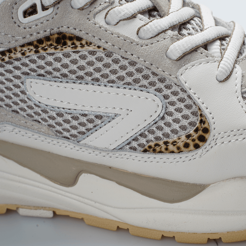 HUB Slam | Almond Brown/Off White/Cheetah | Women