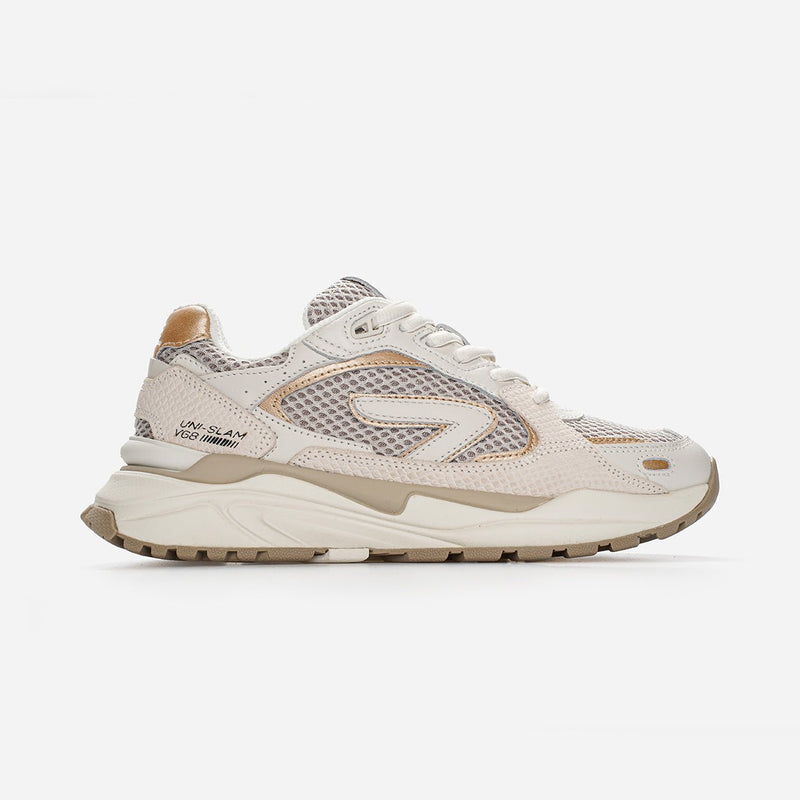 HUB Slam | Almond Brown/Off White/Snake | Women