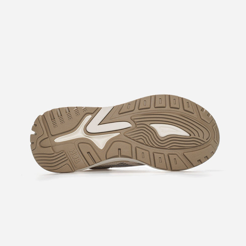 HUB Slam | Almond Brown/Off White/Snake | Women