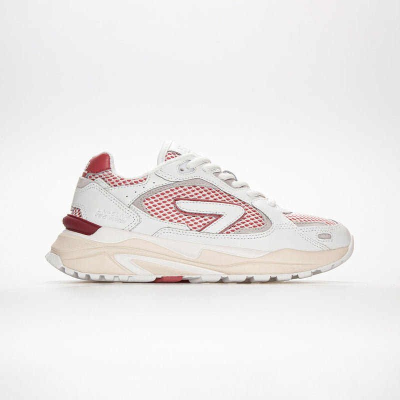 HUB Slam | White/Dusty Red/Light Beige | Women