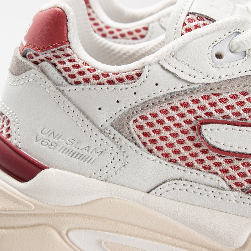 HUB Slam | White/Dusty Red/Light Beige | Women