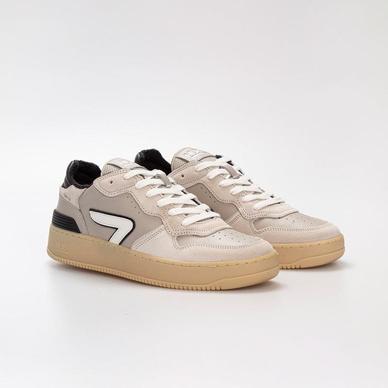 HUB Smash | Bone/Off White/Black | Men