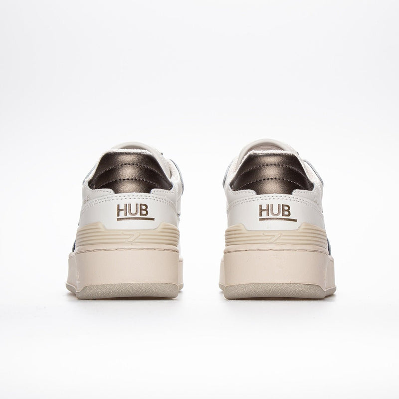 HUB Smash | Off White/Antique Bronze | Women