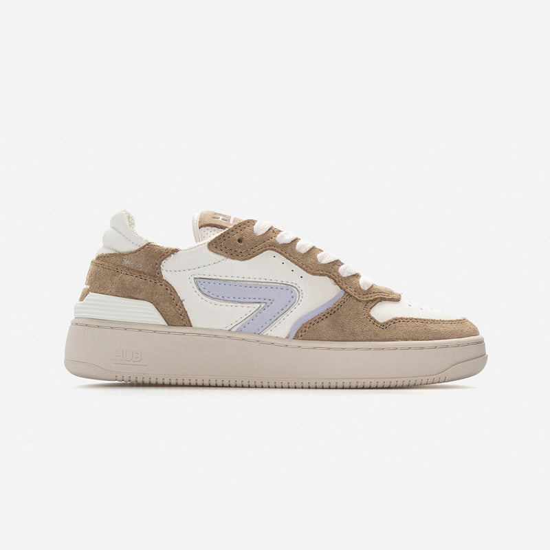 HUB Smash | Off White/Lilac/Almond Brown | Women