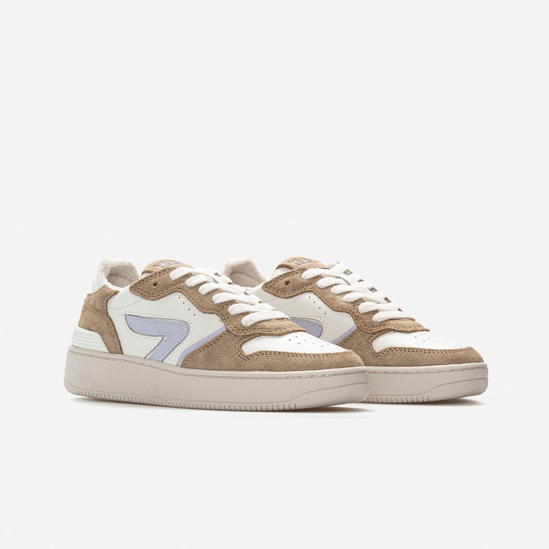HUB Smash | Off White/Lilac/Almond Brown | Women
