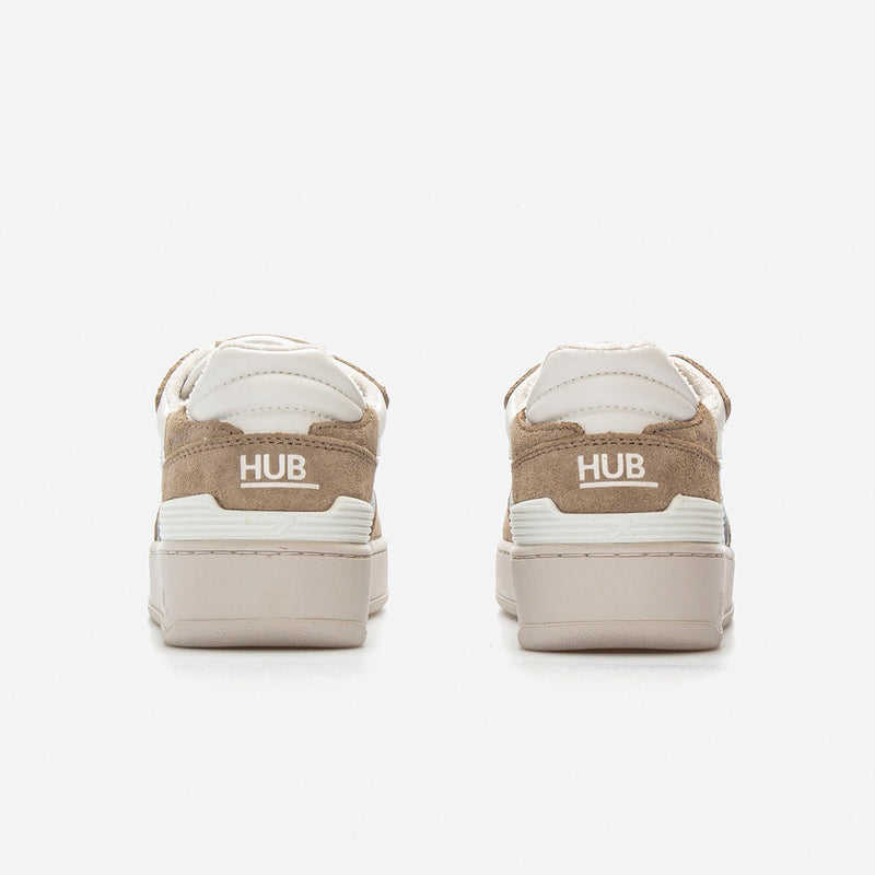 HUB Smash | Off White/Lilac/Almond Brown | Women