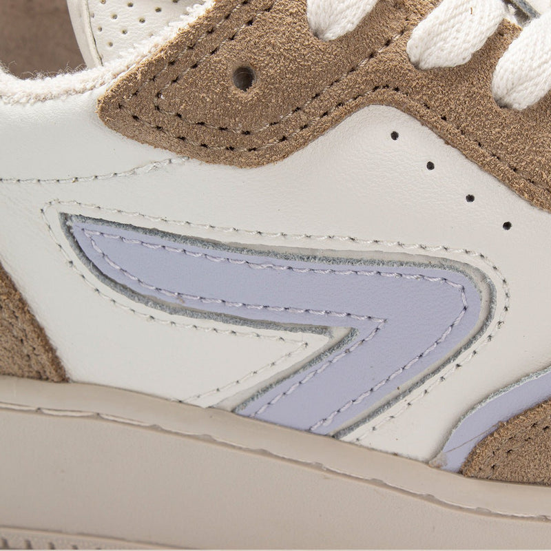 HUB Smash | Off White/Lilac/Almond Brown | Women