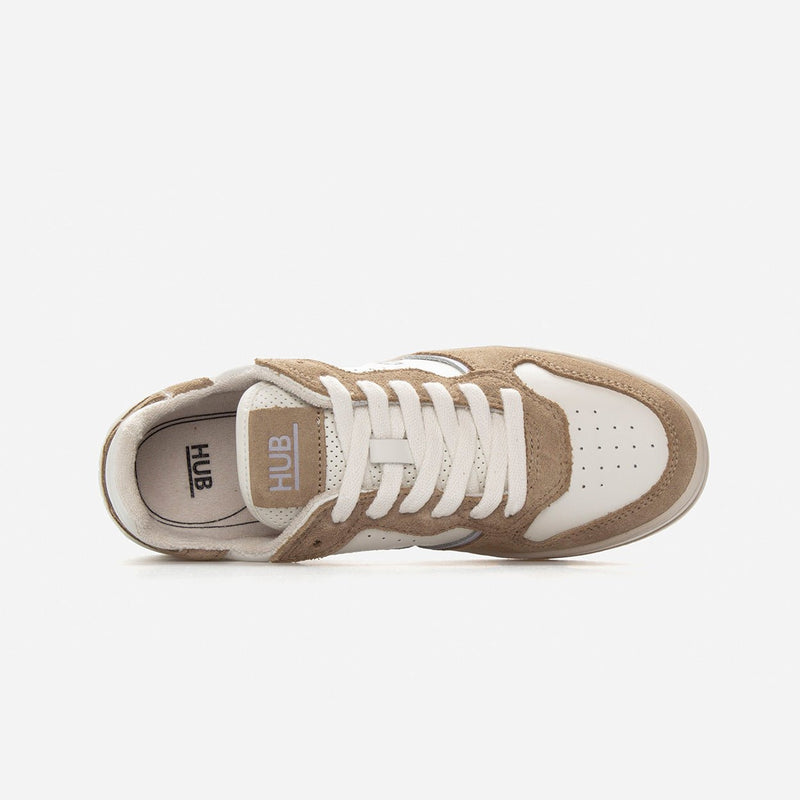 HUB Smash | Off White/Lilac/Almond Brown | Women
