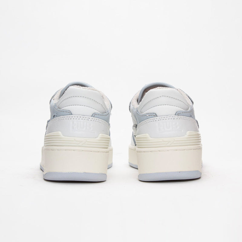 HUB Smash | White/Light Blue/Ivory | Women