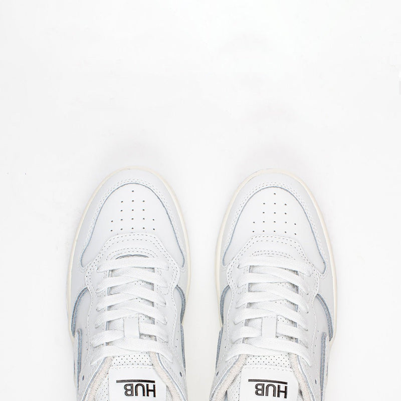 HUB Smash | White/Light Blue/Ivory | Women