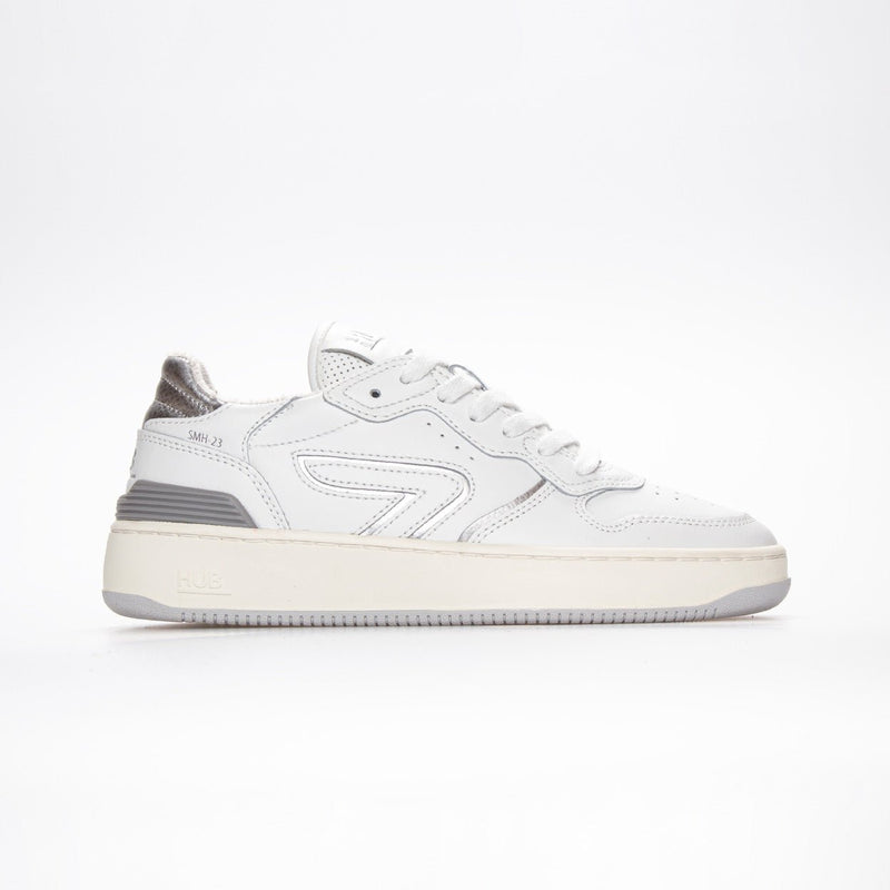 HUB Smash | White/Silver | Women