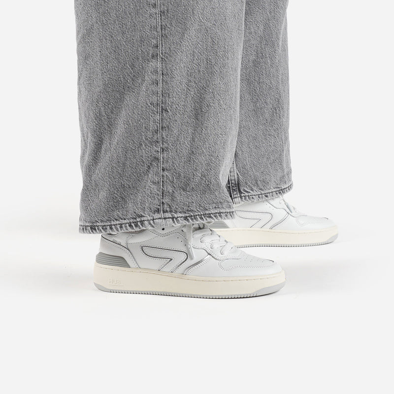 HUB Smash | White/Silver | Women