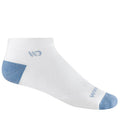 Quarter turn Men's Wide Open Sock style name Solid Cushion No Show in color White. Sku: 9500-WHITE