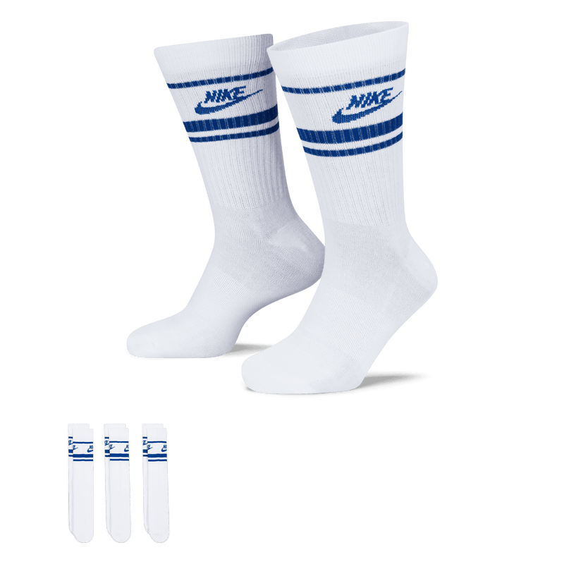 Nike Sportswear Everyday Essential Crew Socks (3 Pairs) (UNISEX)