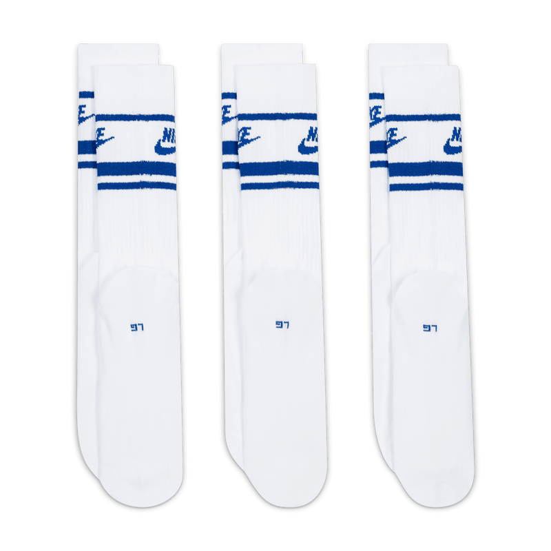 Nike Sportswear Everyday Essential Crew Socks (3 Pairs) (UNISEX)