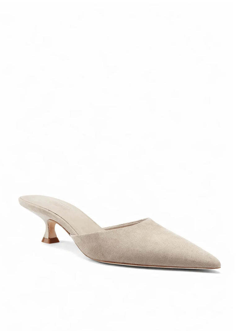 St. Honore Slipper - Suede Sand - FEMME LA
