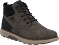Quarter turn view Men's Rieker Footwear style name Stan 02 Waterproof in color KAFF/SCHWZ. Sku: B3302-25