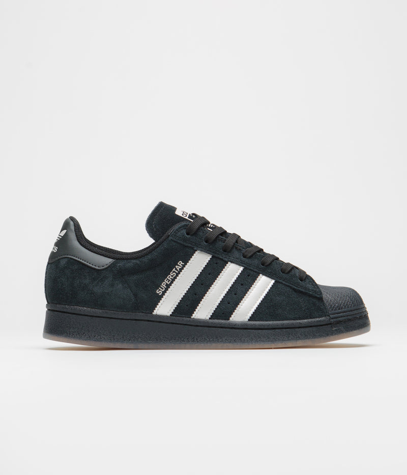 Adidas Superstar ADV Shoes in Core Black and Zero Metallic / Spark
