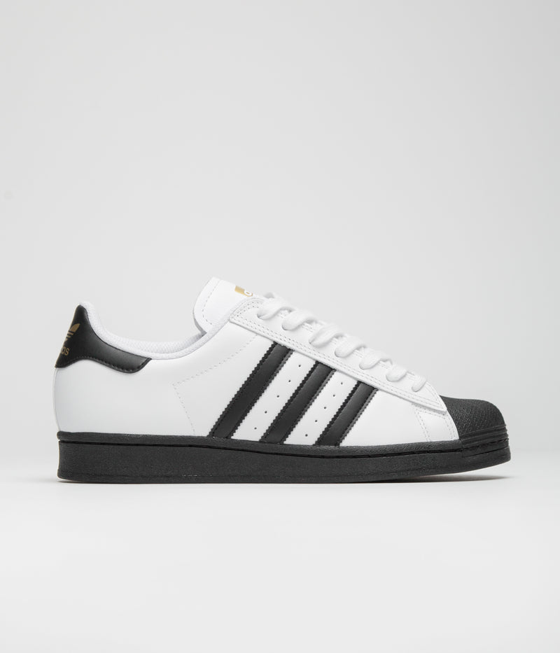 Adidas Superstar ADV Shoes in FWTR White and Core Black / Core Black