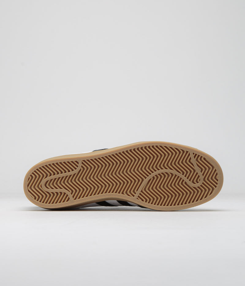 Adidas Superstar ADV Shoes in FTWR White and Core Black / Gum4