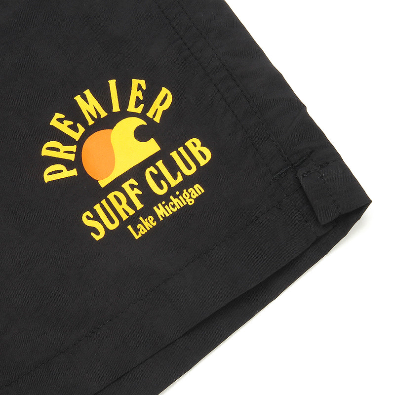 Premier Surf Club Lake Short Black