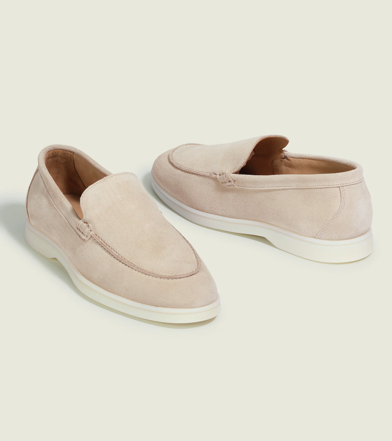Beige Suede