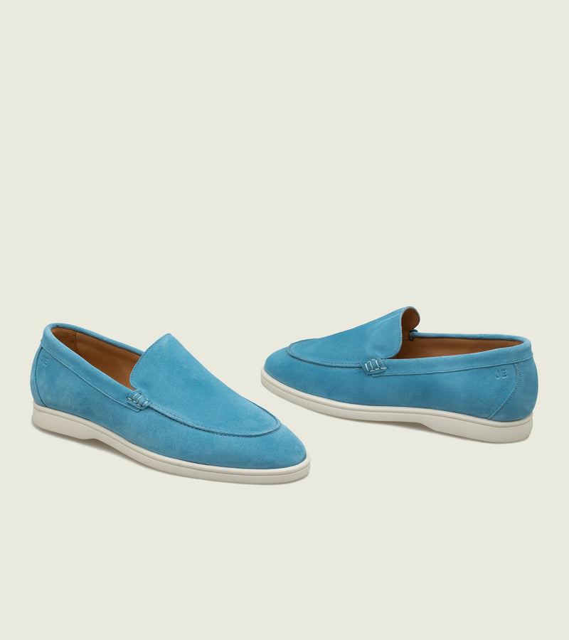 Light Blue Suede