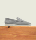 Light Gray Suede