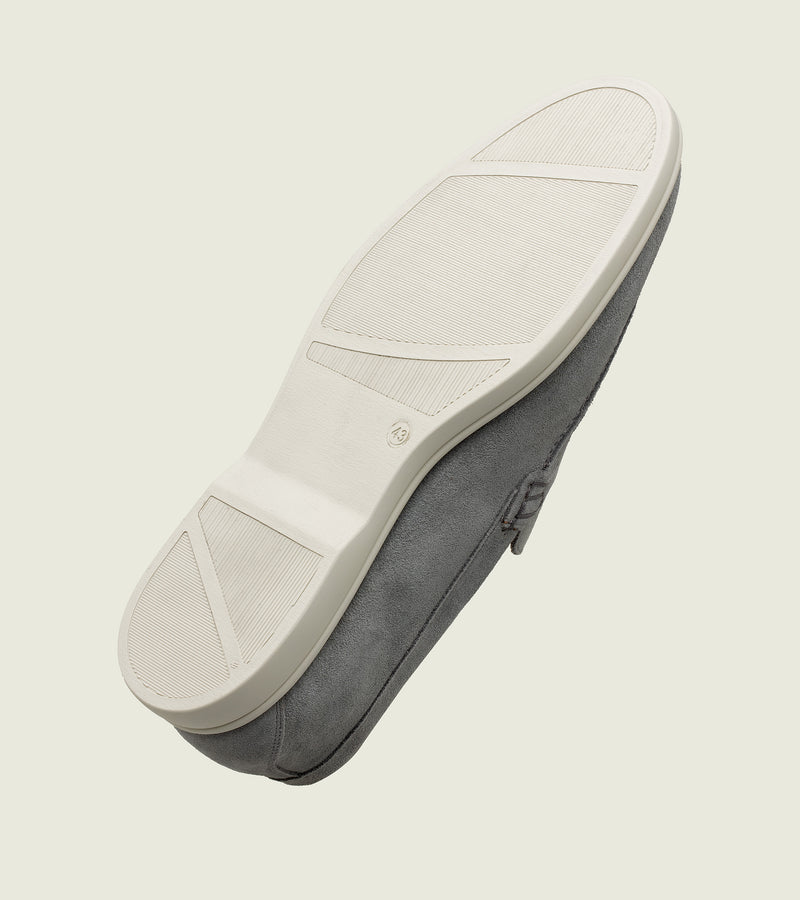Light Gray Suede