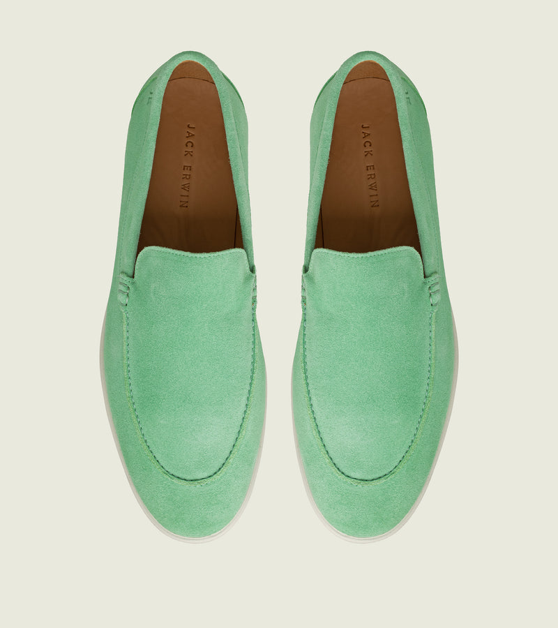 Seafoam Green Suede
