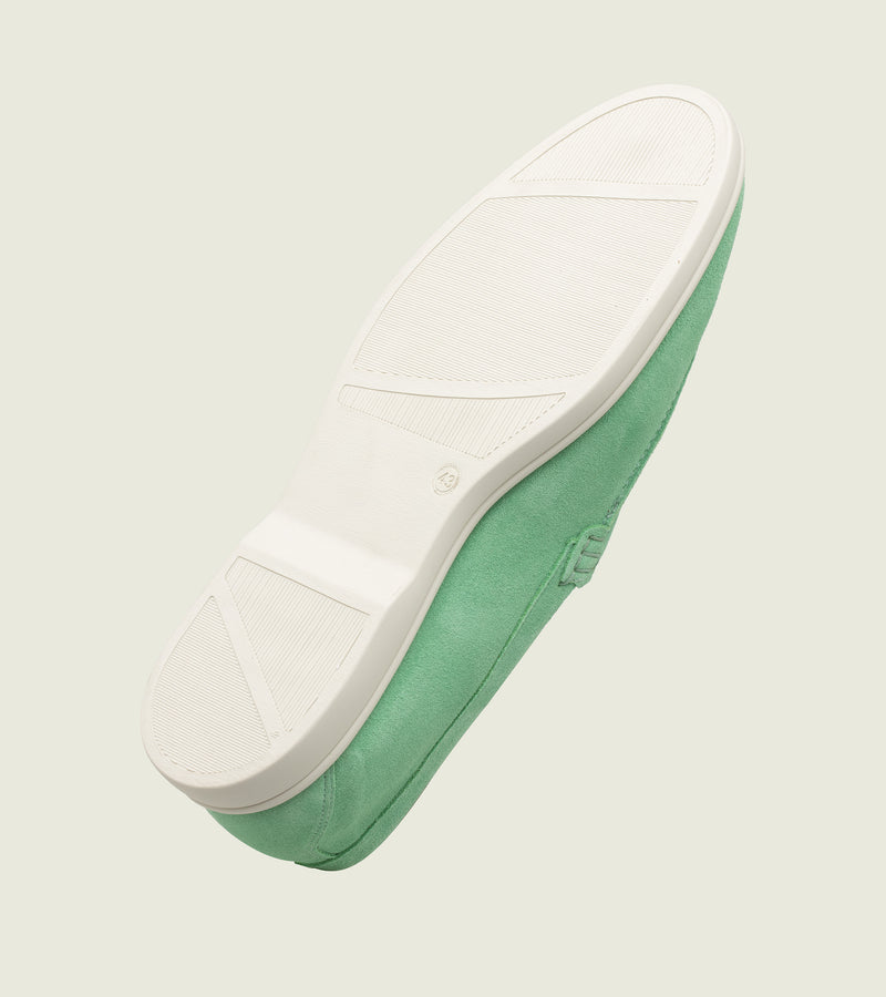 Seafoam Green Suede