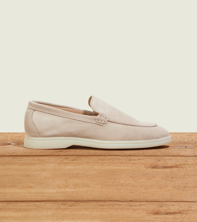 Beige Suede