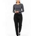 TCI Women's FLC Pant Plain Black
